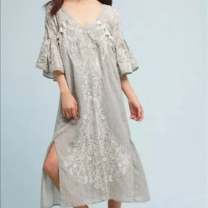 Maeve Tisdale Tassel Midi Dress